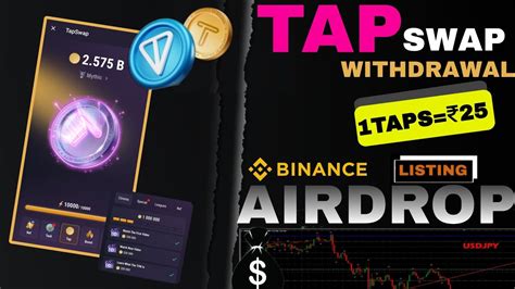 Tapswap Coin Airdrop Withdrawal Tapswap Binance Listing Tapswap