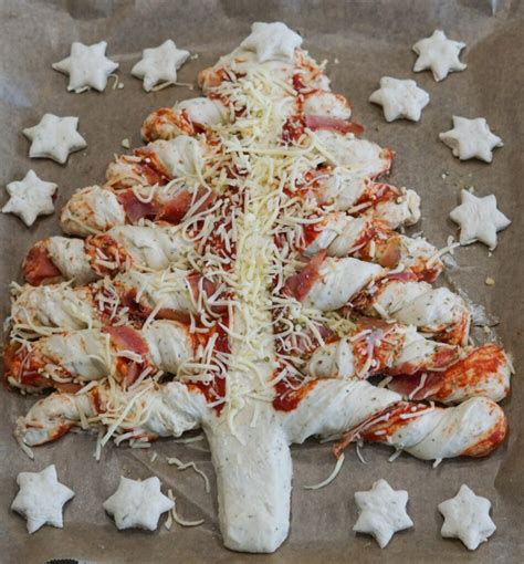 Pizza Weihnachtsbaum Leckere Idee Im Advent Waswirspielen