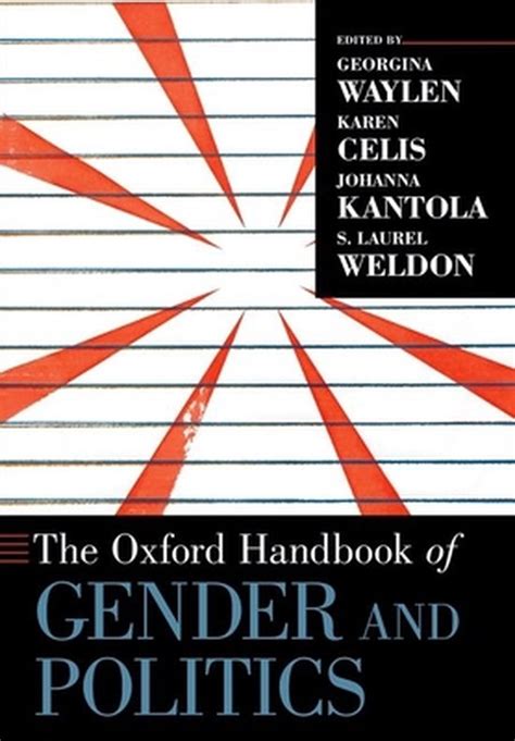 Oxford Handbook Of Gender And Politics 9780190461911 Waylen Georgina