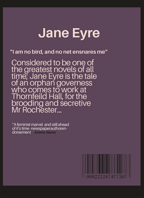 Book cover and Design ("Jane Eyre") :: Behance