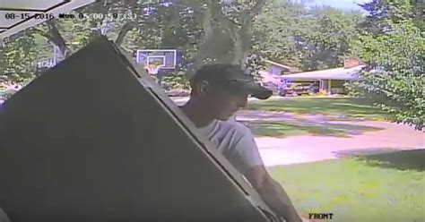 Man Caught On Camera Stealing Package From Porch