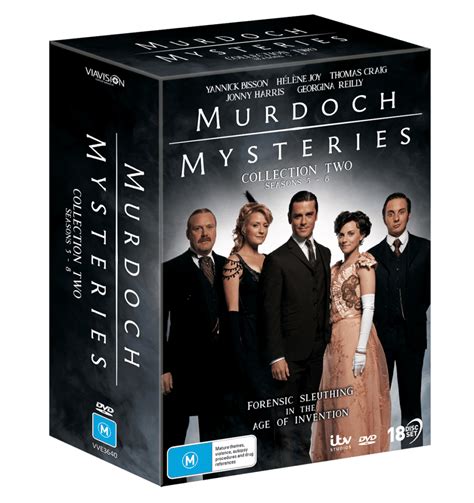 Murdoch Mysteries Collection Two Seasons 5 8 Via Vision