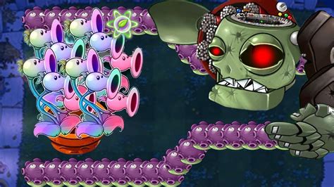 Plant VS Zombie Gloomshroom Threepeater Vs Dr Zomboss YouTube