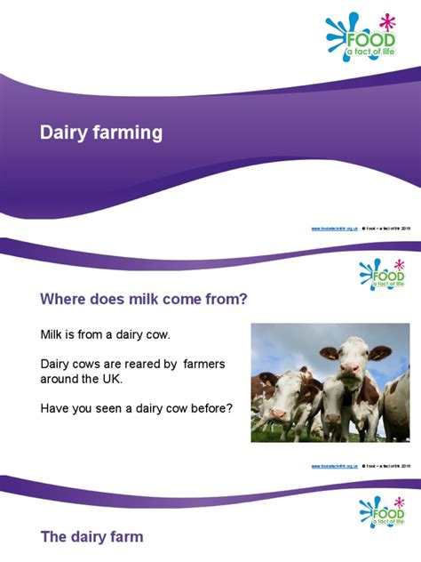 Dairy Farming Ppt 57fcd Pdf Dairy Dairy Cattle