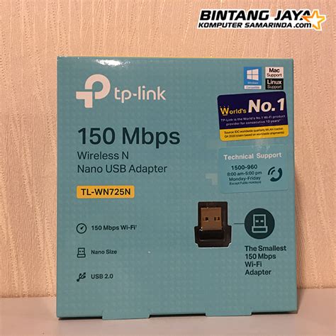 Jual Tp Link Tl Wn N Mbps Wireless N Nano Usb Adapter Shopee