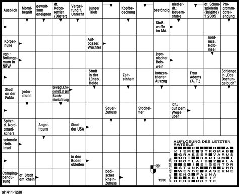 Kreuzwortr Tsel Zum Ausdrucken Land Forst