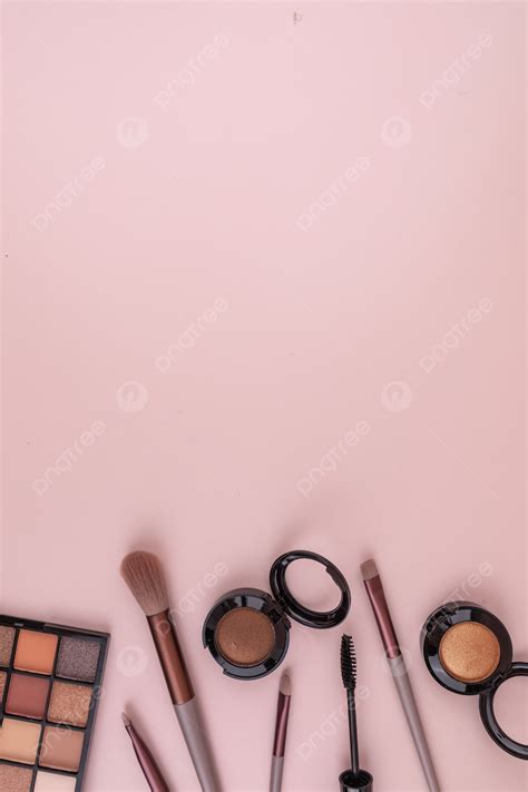 Cosmetic Eyeshadow Foundation Pink Background And Picture For Free Download Pngtree