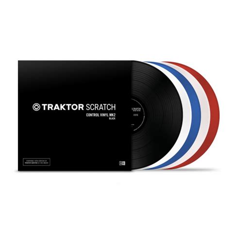 Vinilo Traktor Scratch Control Vinyl Mk Clear Native Instruments