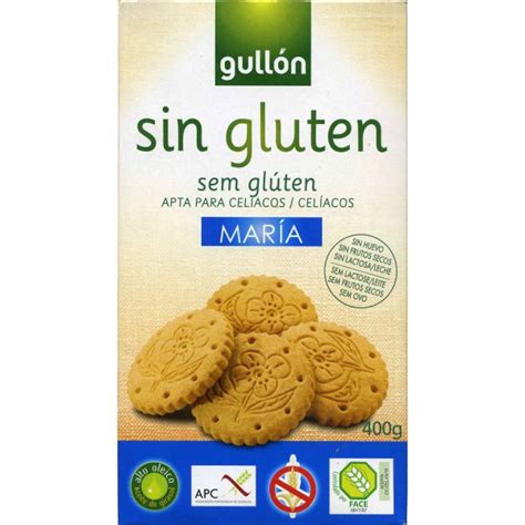 GALLETAS MARIA SIN GLUTEN SIN LACTOSA 400 G GULLON