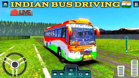 🔴 Indian Bus Driving Game Indian Coach Bus Simulator Youtube