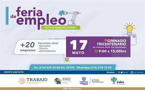 Ofertarán Más De Mil 300 Vacantes Durante Feria De Empleo Del Sector Manufacturero Portal