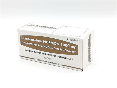 Levetiracetam Normon Efg Mg Comprimidos Recubiertos Farmac Uticos