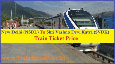 Delhi To Katra Train Ticket At Rs Booking In Jaunpur Id