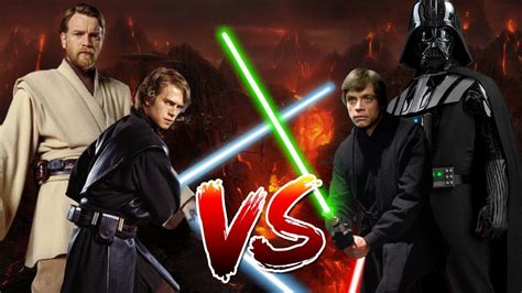 Anakin Skywalker Vs Obi Wan Kenobi Wallpaper ~ Wan Obi Anakin Kenobi ...