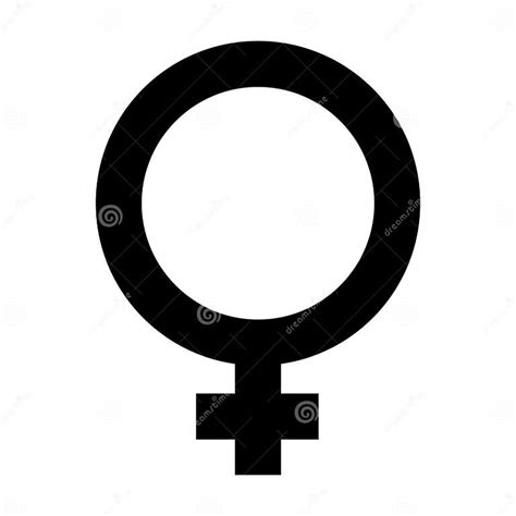 Female Sex Symbol Icon Female Gender Icon Woman Sign Female Icon Stock Vector Illustration