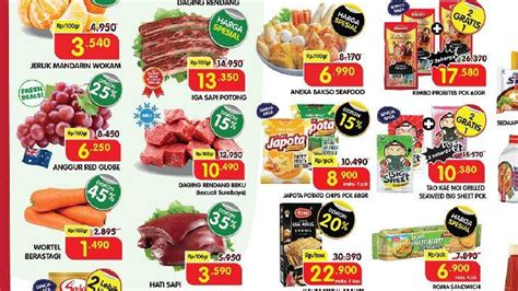 HARGA Sembako 21 22 April 2024 Di Promo JSM Superindo Hypermart