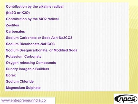 How To Manufacture Detergents Powder Active Ingredients For Detergents Surfactant Formulation