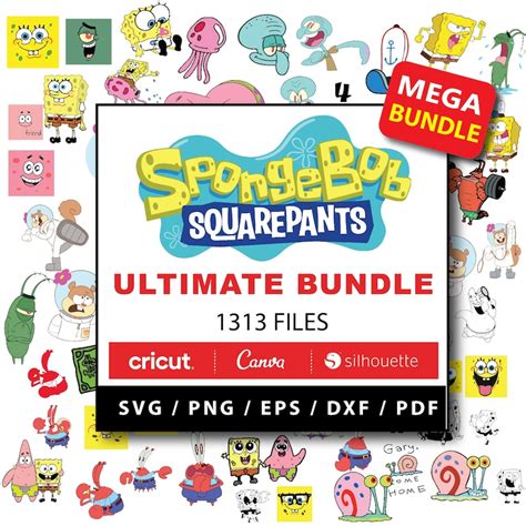 Spongebob Squarepants Svg Spongebob Svg Spongebob Png Etsy My XXX Hot Girl