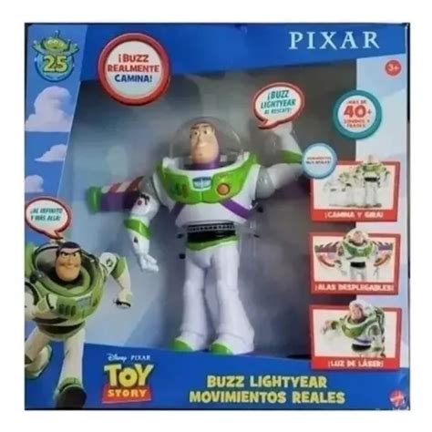 Figura de acción Buzz Lightyear Movimientos reales GGH42 de Mattel Toy