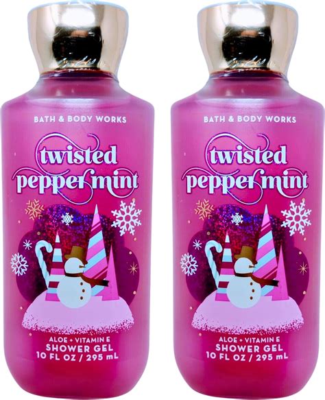 Amazon Bath Body Works Twisted Peppermint Shower Gel Ounce