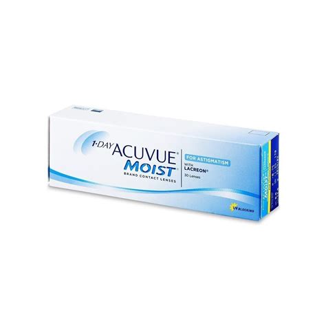 1 Day Acuvue Moist for Astigmatism Pack 30 Lentilles Journalières