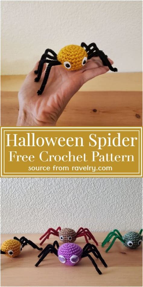 Free Crochet Spider Patterns For Your Halloween