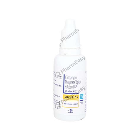 Clindac A 1 % Liquid For Skin Application (25) - Uses, Side Effects