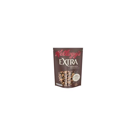 KELLOGG S Céréales extra chocolat noir noisettes grillées 500g