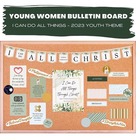 Yw Theme Cute Bulletin Boards Lds Youth Board Ideas New Beginnings