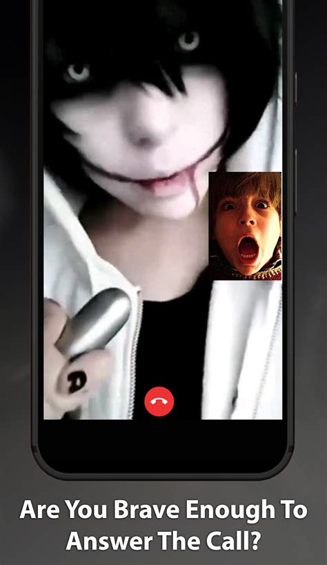 Android I In Horror Jeff The Killer Fake Chat And Video Call Ndir