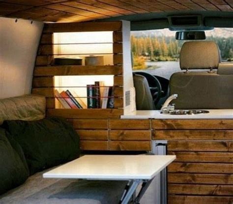 44+ Favorite Interior Design And Decor Ideas For Camper Van | Rv ...