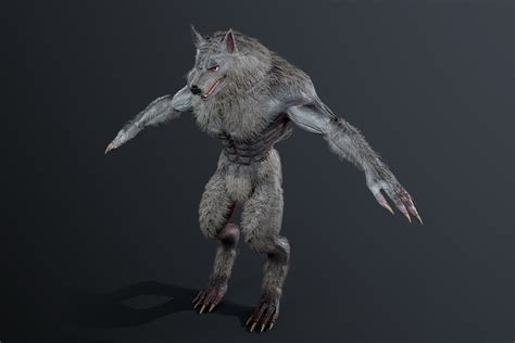 Werewolf 3 skins | Characters | Unity Asset Store