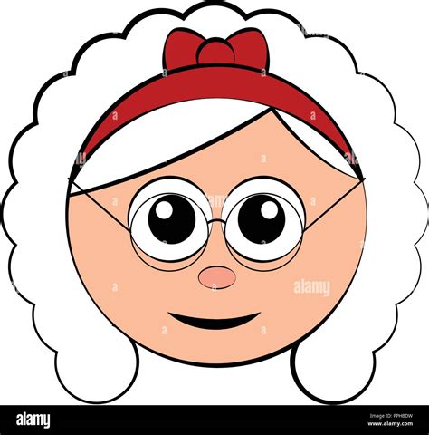 Mrs claus illustration hi-res stock photography and images - Alamy