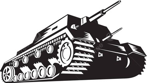 Tanque Del Ejército Tanque De Soldado Gráfico Retro Vector Png Dibujos