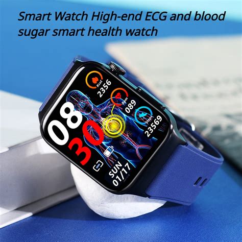 E Blood Glucose Smart Watches Ip Waterproof Fitness Tracker Ecg