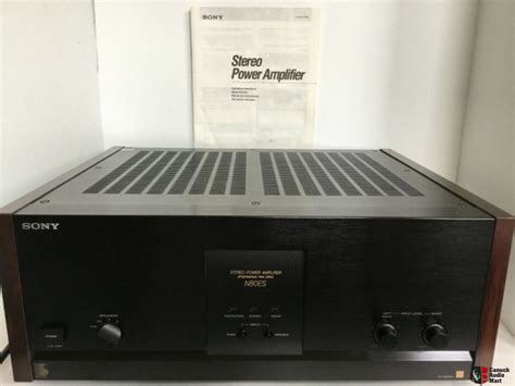 Reduced Sony Ta N Es Stereo Power Amplifier For Sale Us Audio Mart