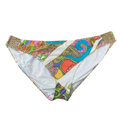 Trina Turk Swim Spa Collection Bikini Swimsuit Bott Gem