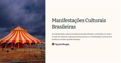 Manifestações Culturais Brasileiras