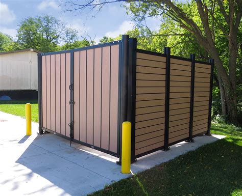 Cityscapes Architectural Innovations Covrit Dumpster Enclosure Single