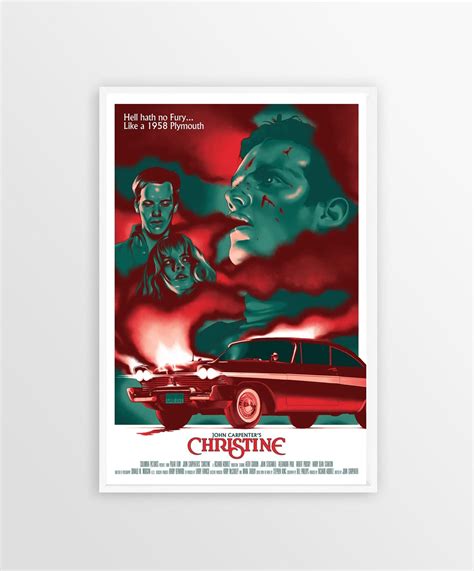 Christine Poster Canvas Movie Poster Unframe - Etsy