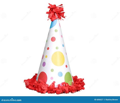 Sombrero De La Celebración Del Cumpleaños Fotografía de archivo libre de regalías - Imagen: 606627