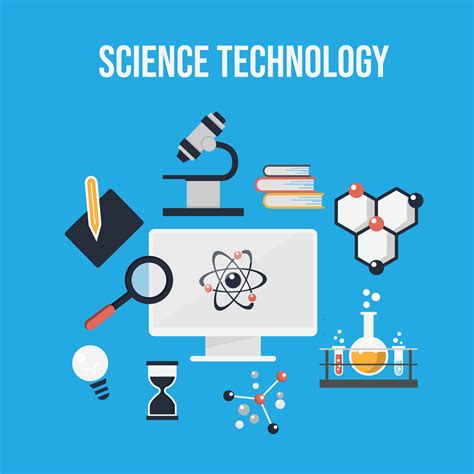 Flat design concept of science and technology vector 12319656 Vector