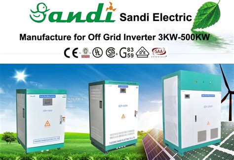 65KW Off Grid Inverter Dc To 3 Phase 380v 400v 415v Ac Drive Inverter