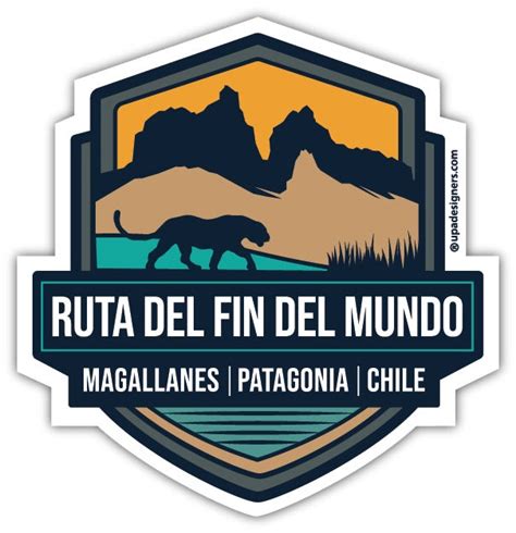 Sticker Ruta Fin Del Mundo — Mappin