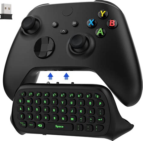 MoKo Green Backlight Keyboard For Xbox One Controller Xbox Series X S