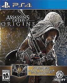 Assassin S Creed Origins Steelbook Gold Edition Sony Playstation