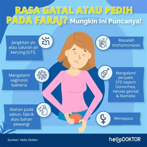 gatal  kemaluan  mungkin  alami vaginosis bakteria