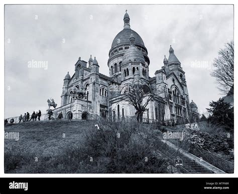 Sacre coeur basilica view Cut Out Stock Images & Pictures - Alamy