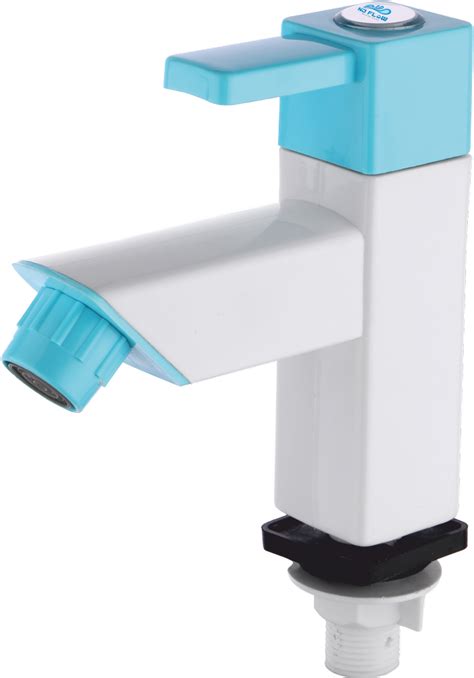 Blue White Glossy Ptmt Pillar Tap For Bathroom Fitting At Rs 210 Piece