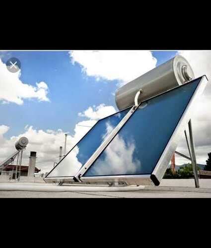 Solar Water Heater Mild Steel Body Material Structure Type Grey Color